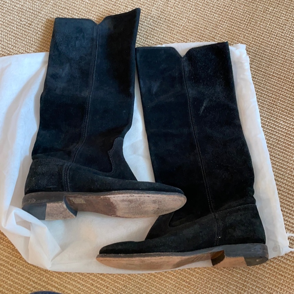 Isabel marant high suede boot